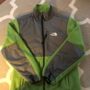 Fleece North Face full zip jacket